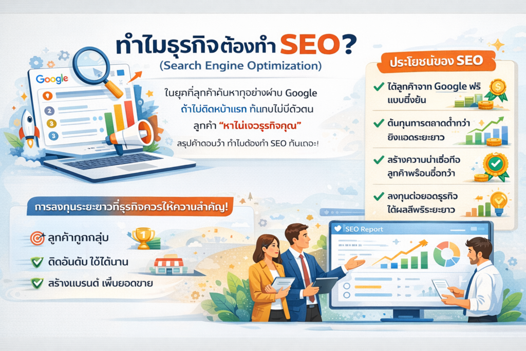 รับทำ seo